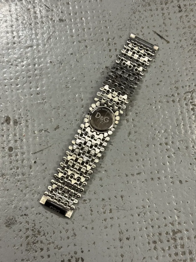 2000s Dolce & Gabbana Pave Bracelet Watch - Image 3