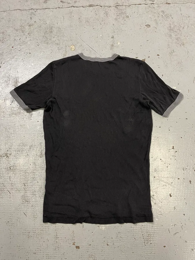 2000s Dolce & Gabbana Playboy Black Ringer T-Shirt - Image 6