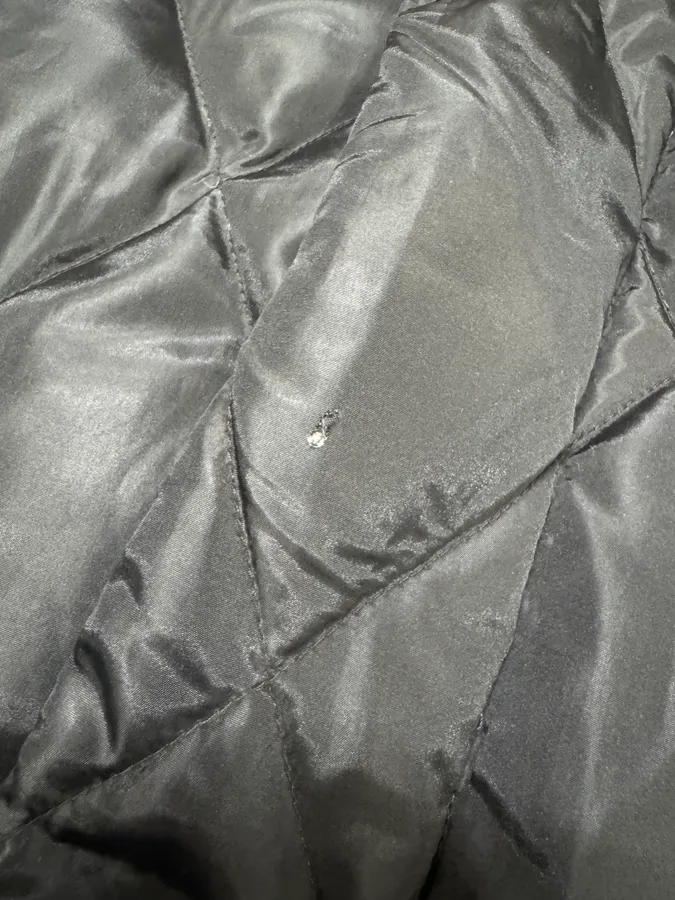 2000s Dolce & Gabbana Puffer Hooded Fur Black Jacket - Image 11
