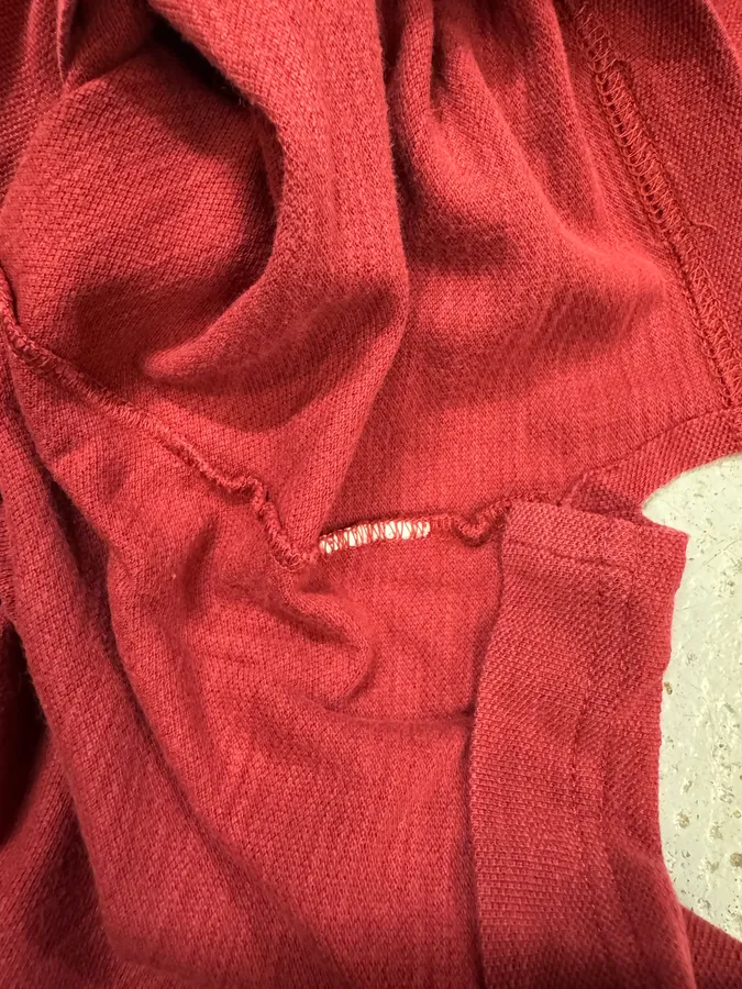 2000s Dolce & Gabbana Red Class Polo - Image 6