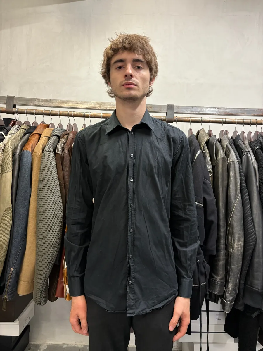 2000s Dolce & Gabbana Staff Black Shirt - Image 3