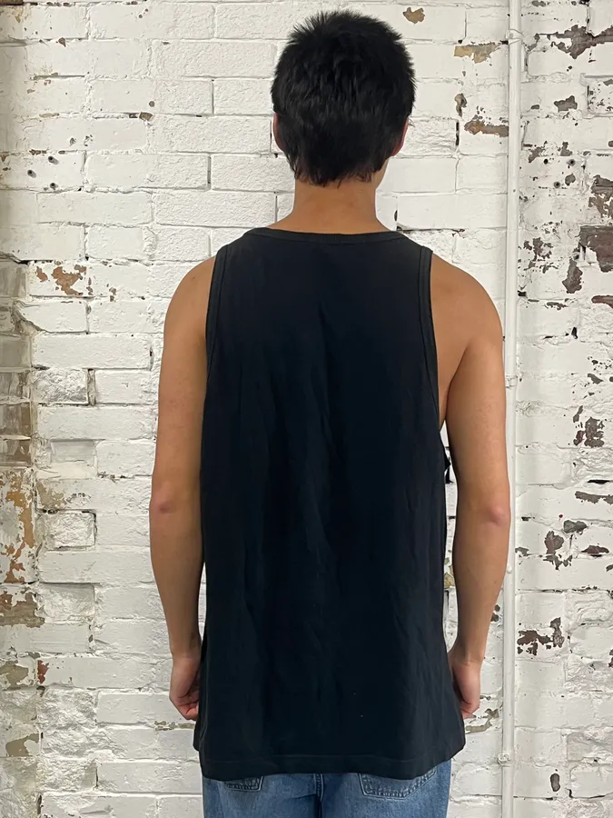2000s Dolce & Gabbana Très Jolies Folies Black Tank Top - Image 3