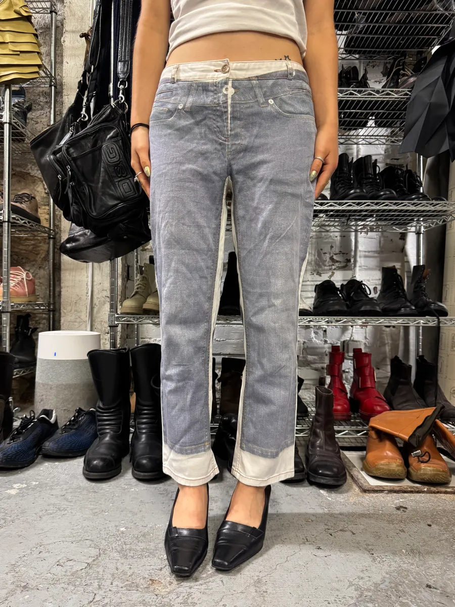 2000s Dolce & Gabbana Trompe L’oeil Pants