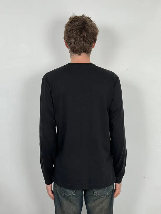 2000s Dolce & Gabbana Volcano Black Longsleeves - Image 3