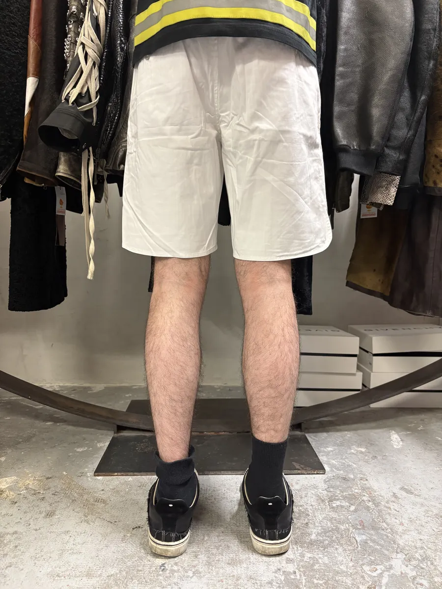 2000s Dolce & Gabbana White Cozy Summer Shorts - Image 6