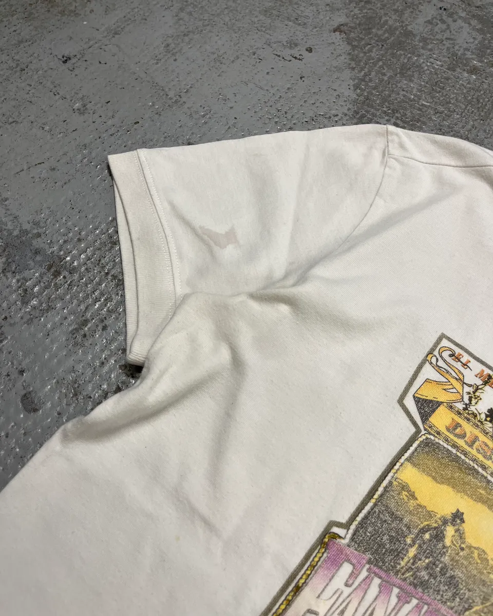 2000s Dolce & Gabbana White Graphic Fanatious T-Shirt - Image 7