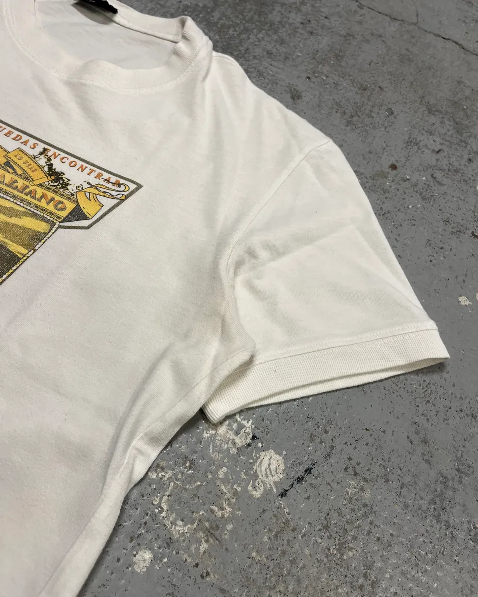 2000s Dolce & Gabbana White Graphic Fanatious T-Shirt - Image 8