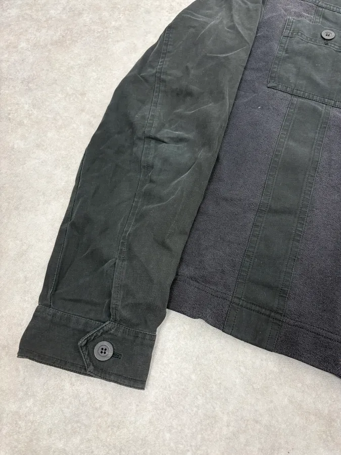 2000s Dries Van Noten Black Classy Zip-up Jacket - Image 9