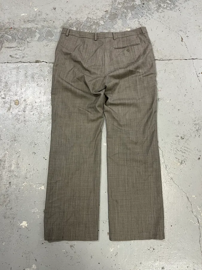2000s Dries Van Noten Grey Classy Pants - Image 8