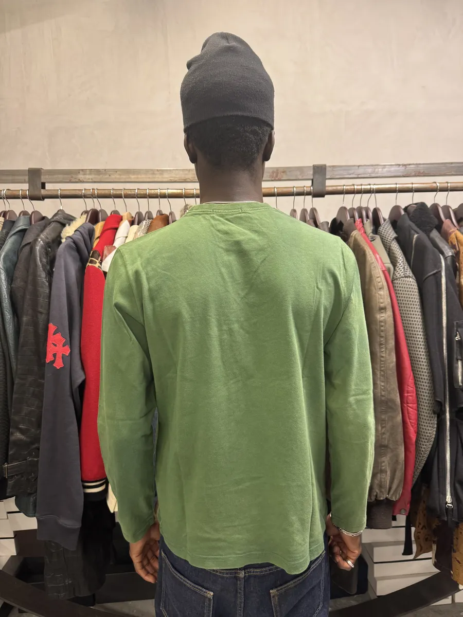 2000s DSquared2 Green Skeleton Dog T-Shirt - Image 3
