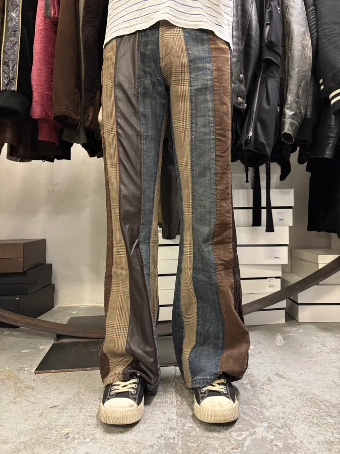 2000s Energie Hybrid Materials Pants - Image 2