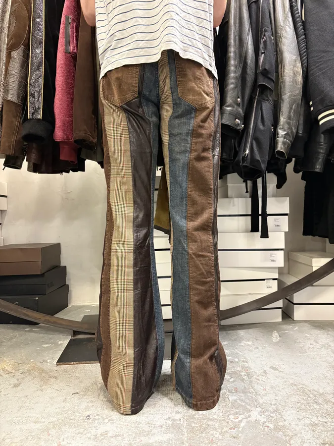 2000s Energie Hybrid Materials Pants - Image 4