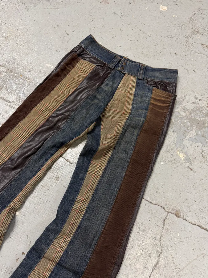 2000s Energie Hybrid Materials Pants - Image 6
