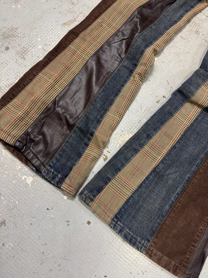 2000s Energie Hybrid Materials Pants - Image 7