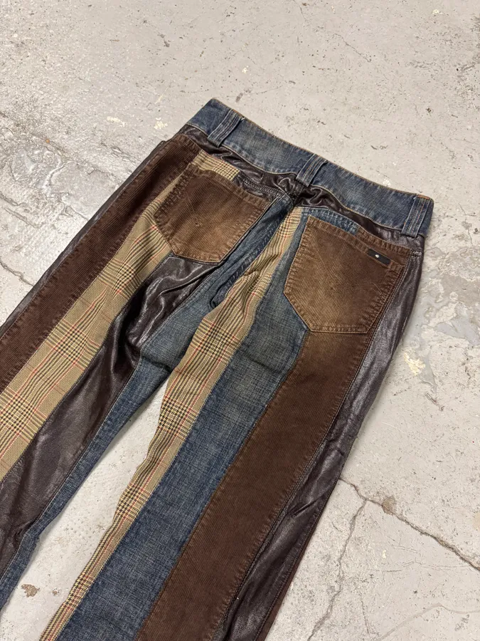 2000s Energie Hybrid Materials Pants - Image 8