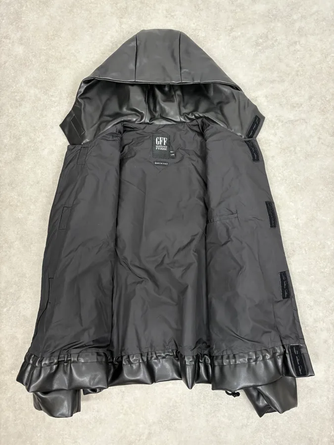 2000s Gianfranco Ferré Black Boxing Bomber Jacket - Image 7