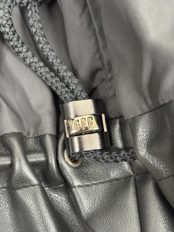 2000s Gianfranco Ferré Black Boxing Bomber Jacket - Image 9