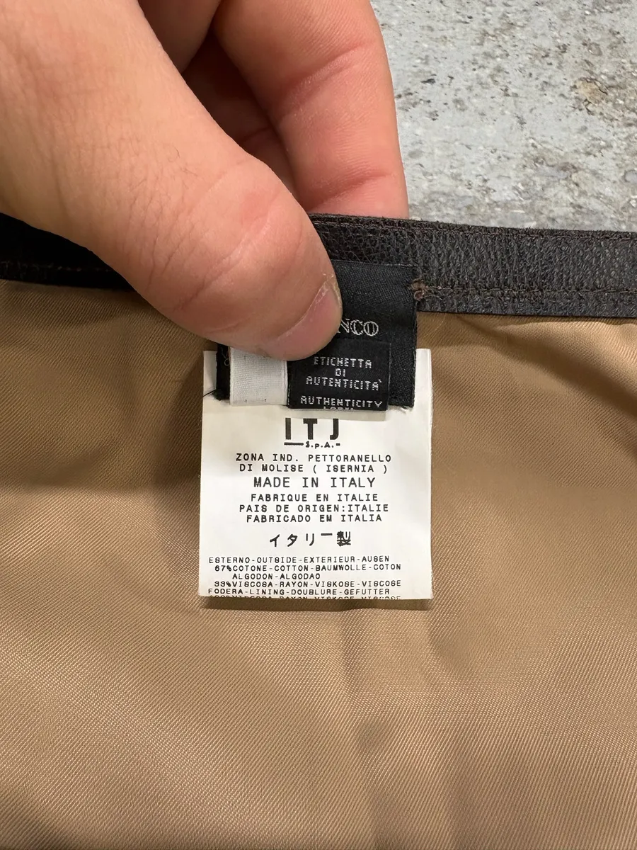 2000s Gianfranco Ferré Camel Fur Contemporary Skirt - Image 7