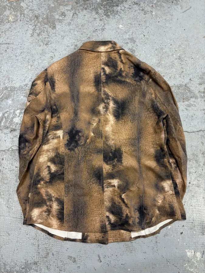2000s Gianfranco Ferré Fur Effect Shirt - Image 6