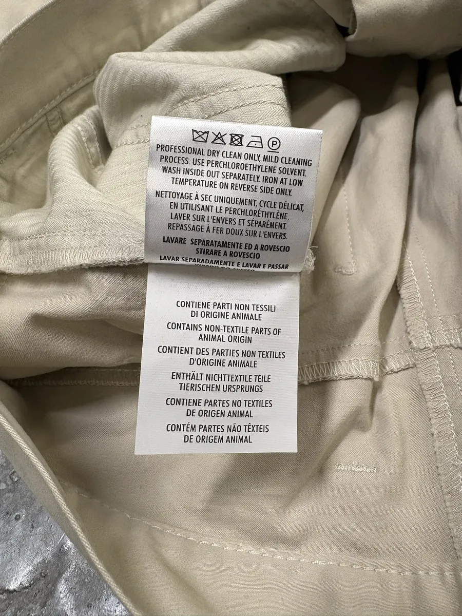 2000s Gucci Beige Pure Regular Chino Pants - Image 6