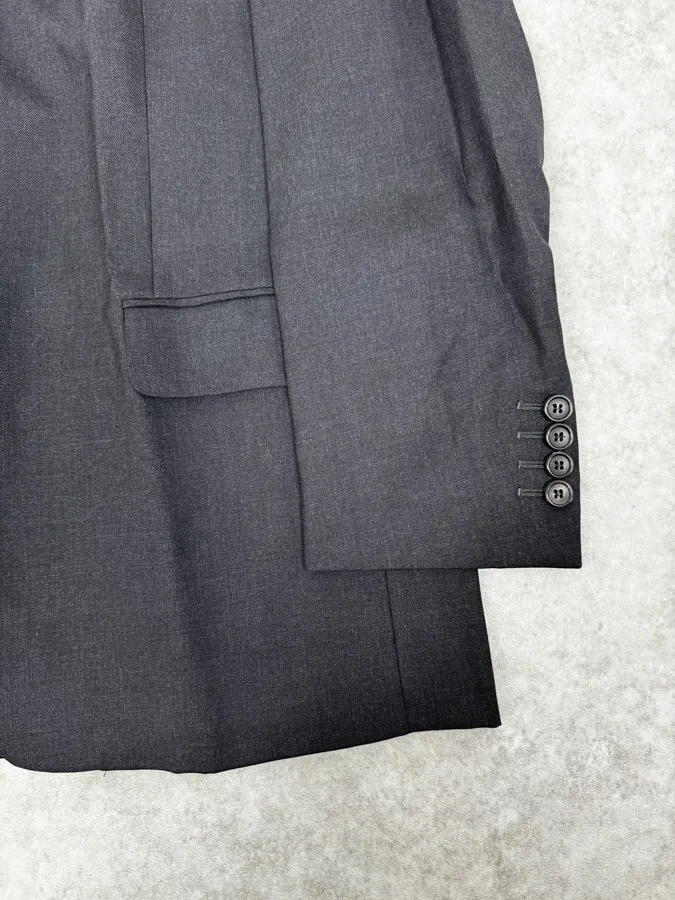 2000s Gucci Black Classy Tailored Blazer & Pants - Image 14
