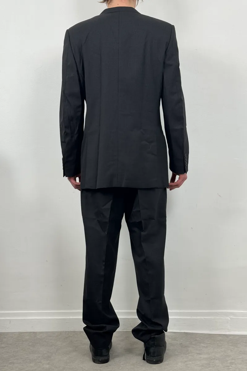 2000s Gucci Black Classy Tailored Blazer & Pants - Image 4