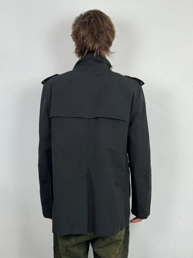 2000s Gucci Black Classy Windbreaker Jacket - Image 2