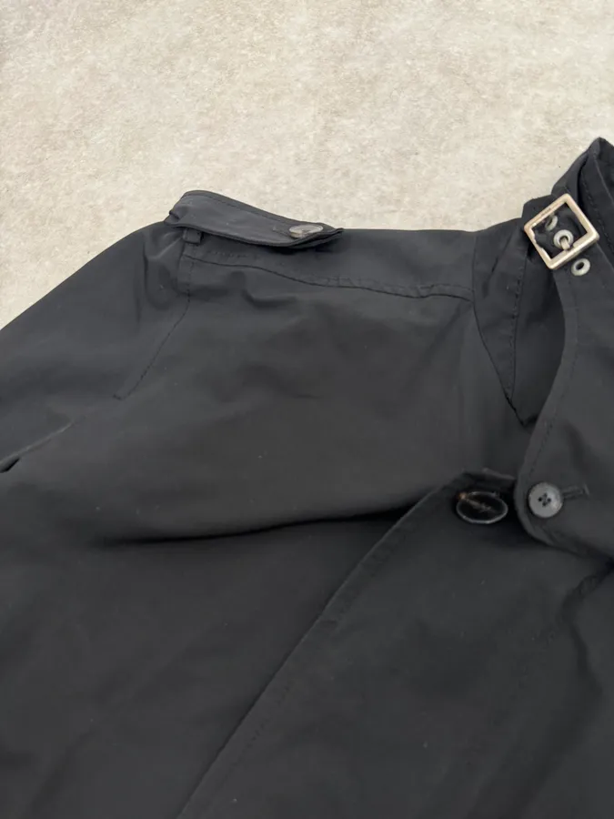 2000s Gucci Black Classy Windbreaker Jacket - Image 5