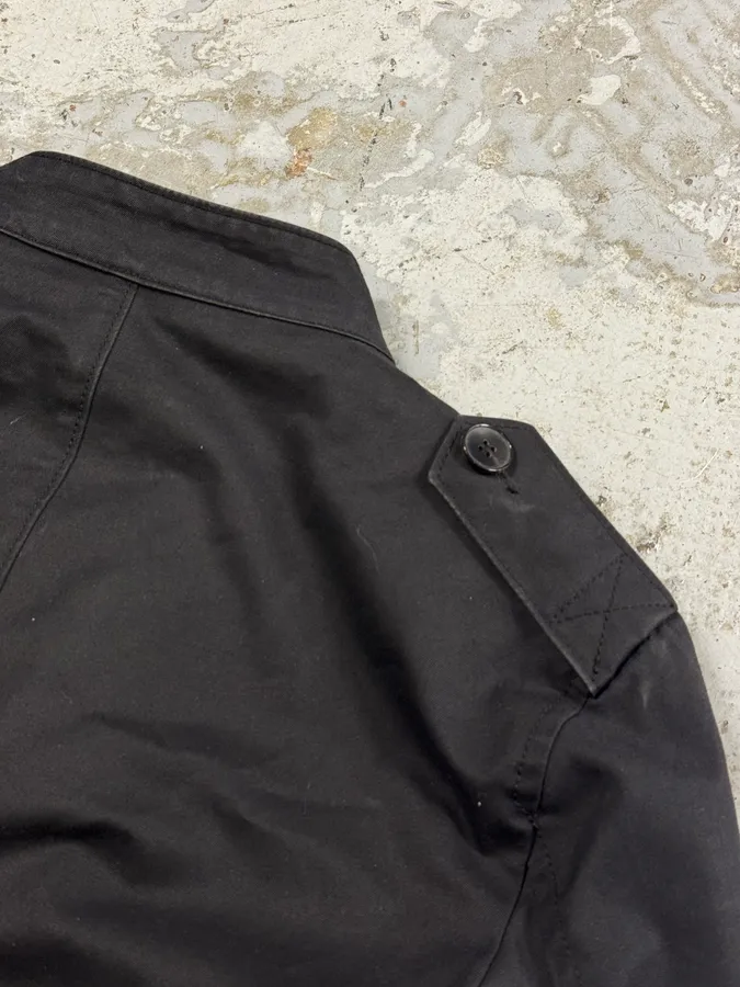 2000s Gucci Black Military Officer Classy Jacket - Image 10
