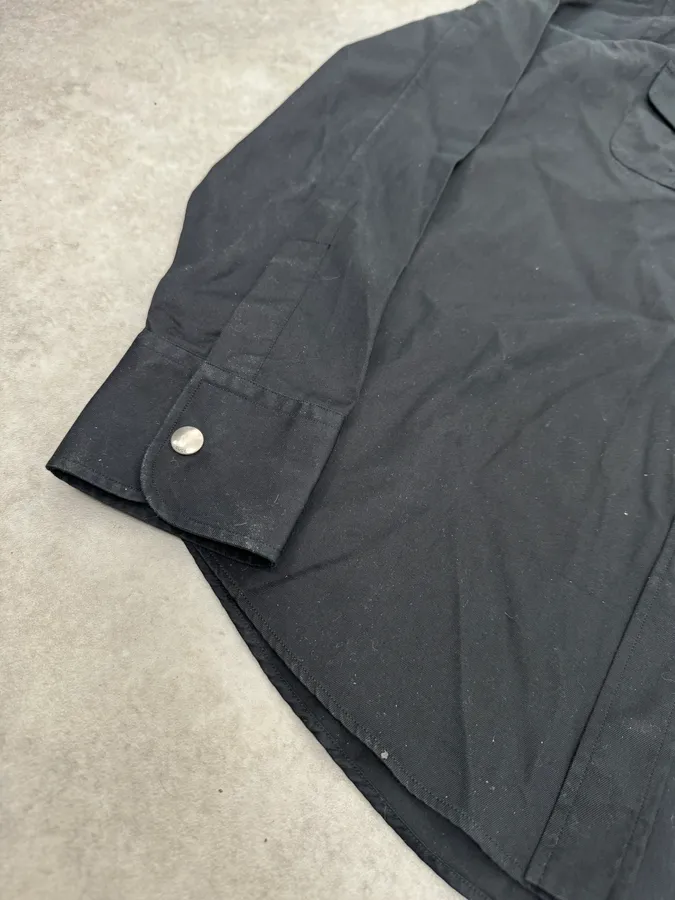 2000s Gucci Black Officer Shirt - Image 6