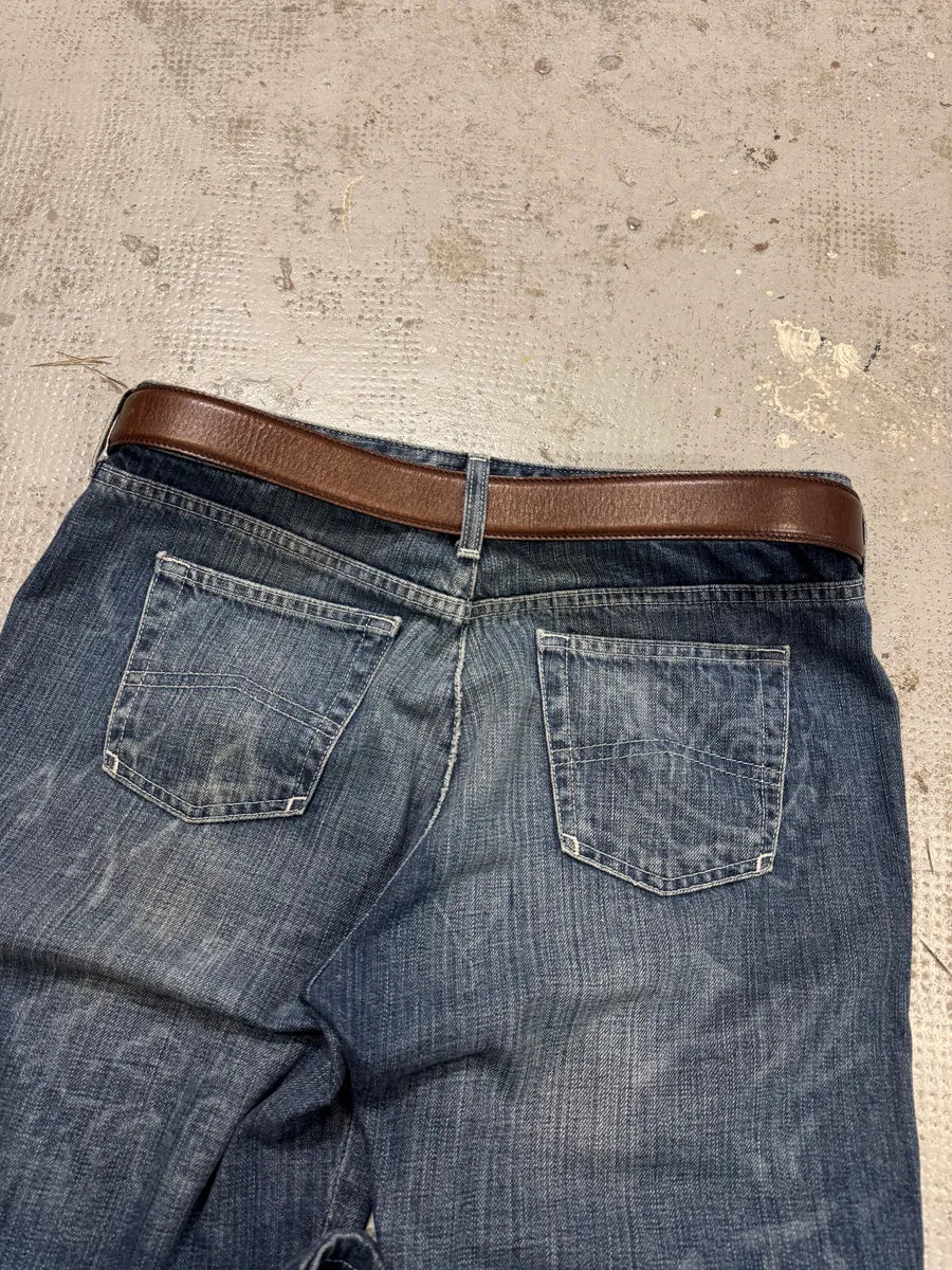 2000s Gucci Brown Leather Belt - Image 6