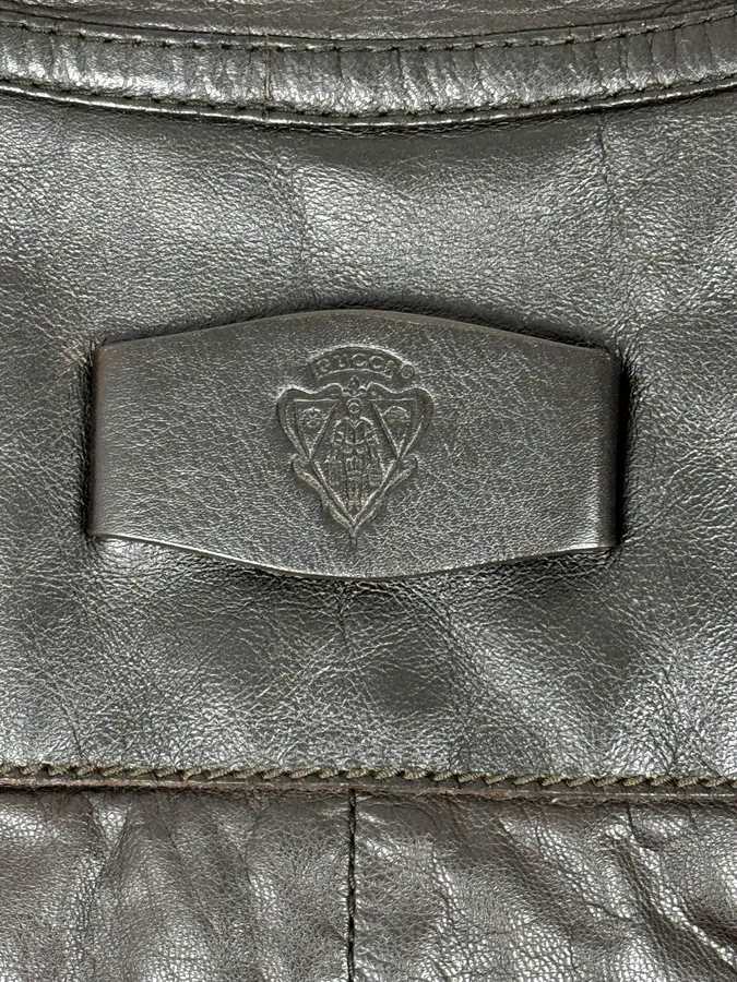 2000s Gucci Brown Quilted Leather Jacket - Image 13