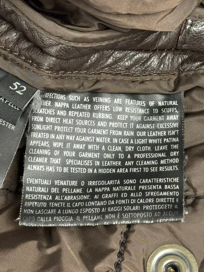 2000s Gucci Brown Quilted Leather Jacket - Image 17