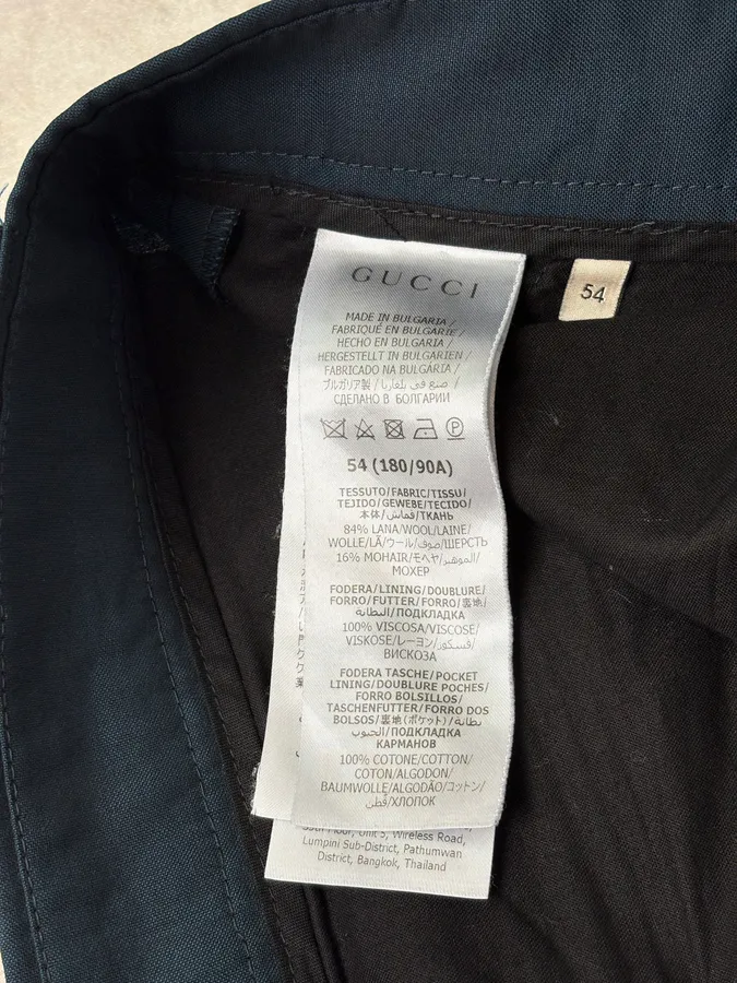 2000s Gucci Classy Tailored Cozy Pants - Image 9