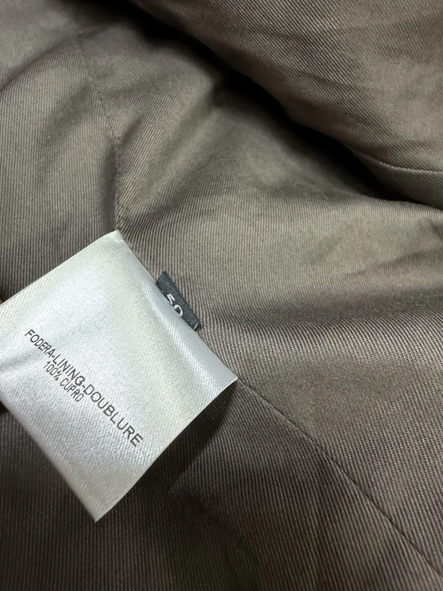 2000s Gucci Dark Green Peacoat Jacket - Image 12