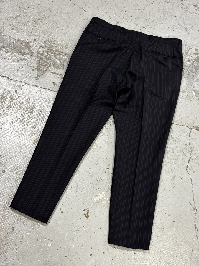 2000s Gucci Navy Striped Wool Blazer & Pants Set by Tom Ford - Image 22