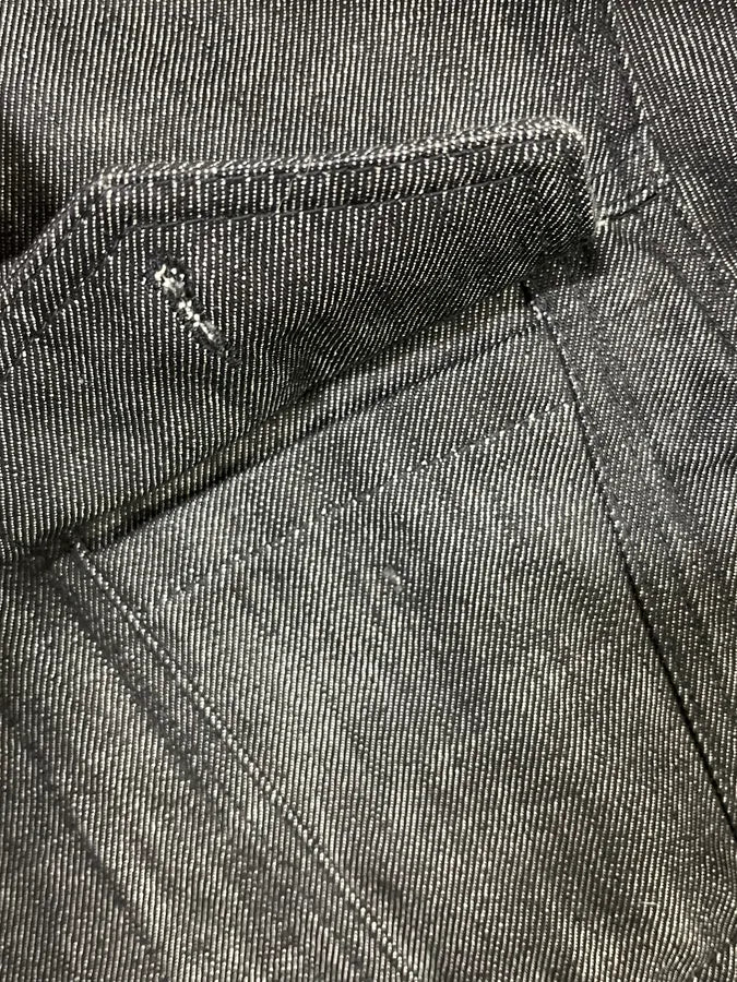 2000s Helmut Lang Classy Grey Denim Jacket - Image 12