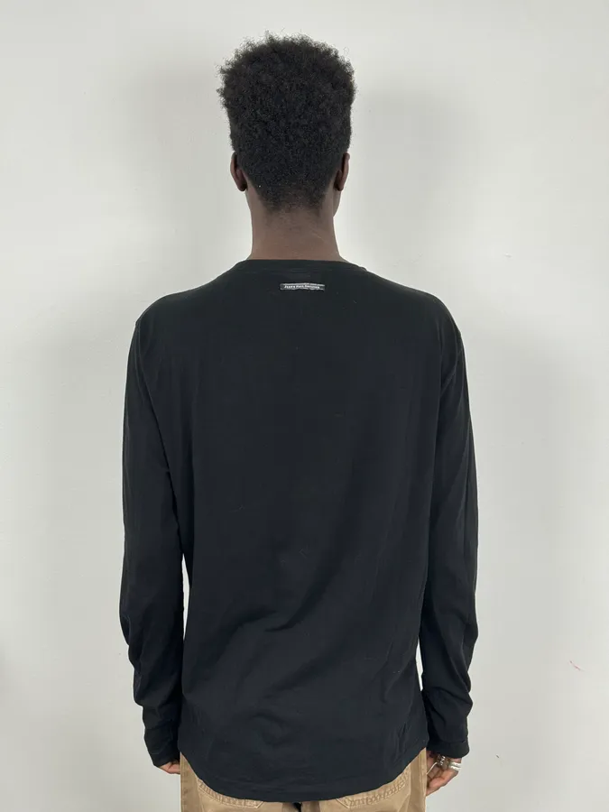 2000s Jean Paul Gaultier Black Bull Longsleeves - Image 3