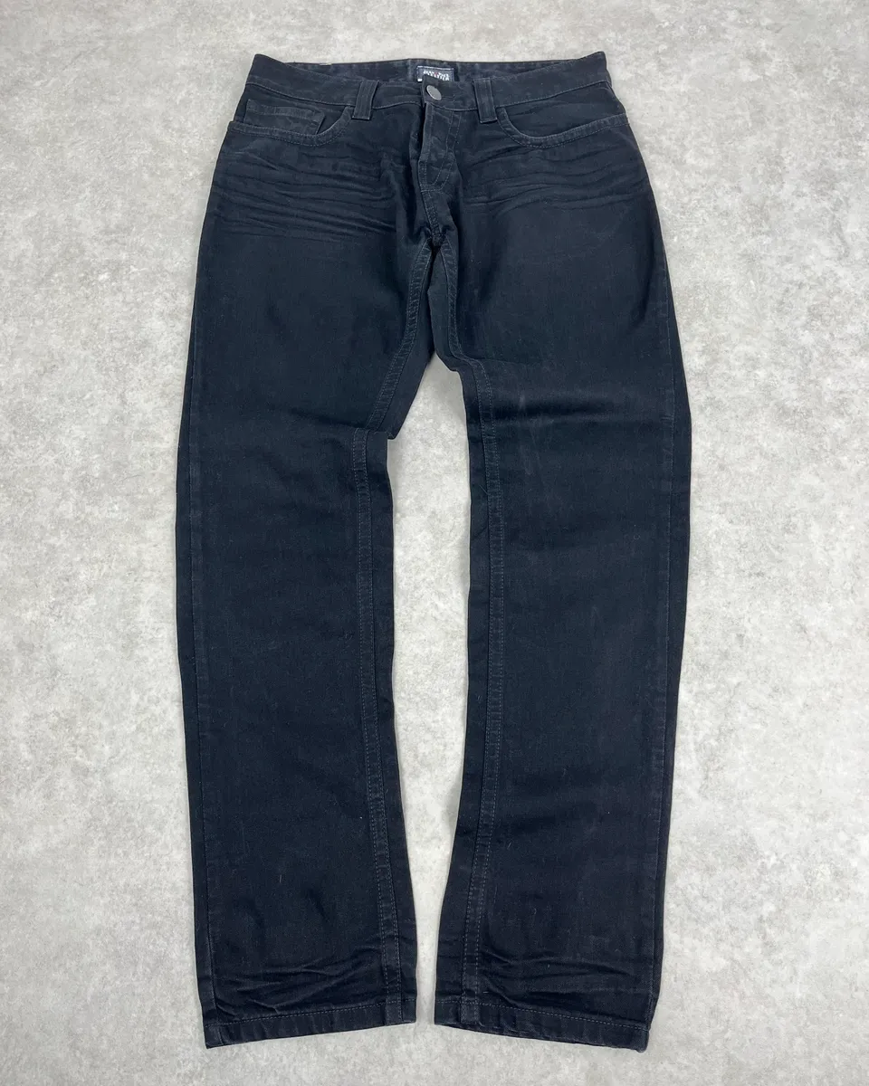 2000s Jean Paul Gaultier Black Denim Jeans