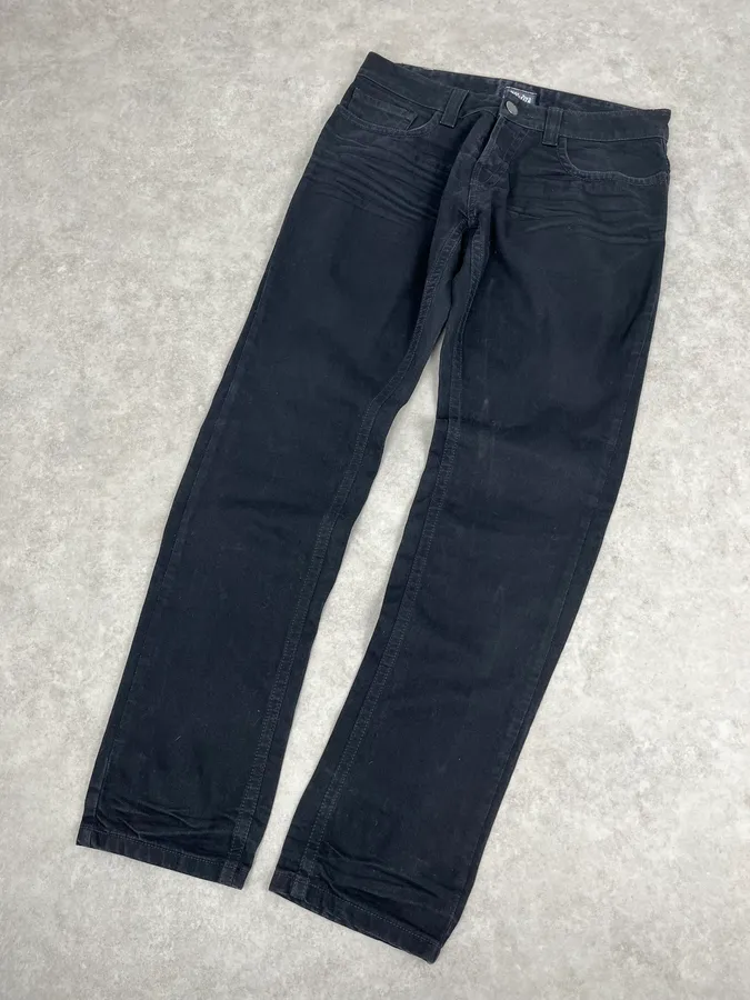 2000s Jean Paul Gaultier Black Denim Jeans - Image 5