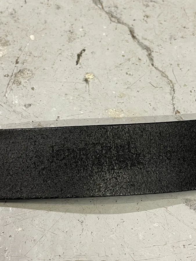 2000s Jean Paul Gaultier Earth Black Leather Belt - Image 6