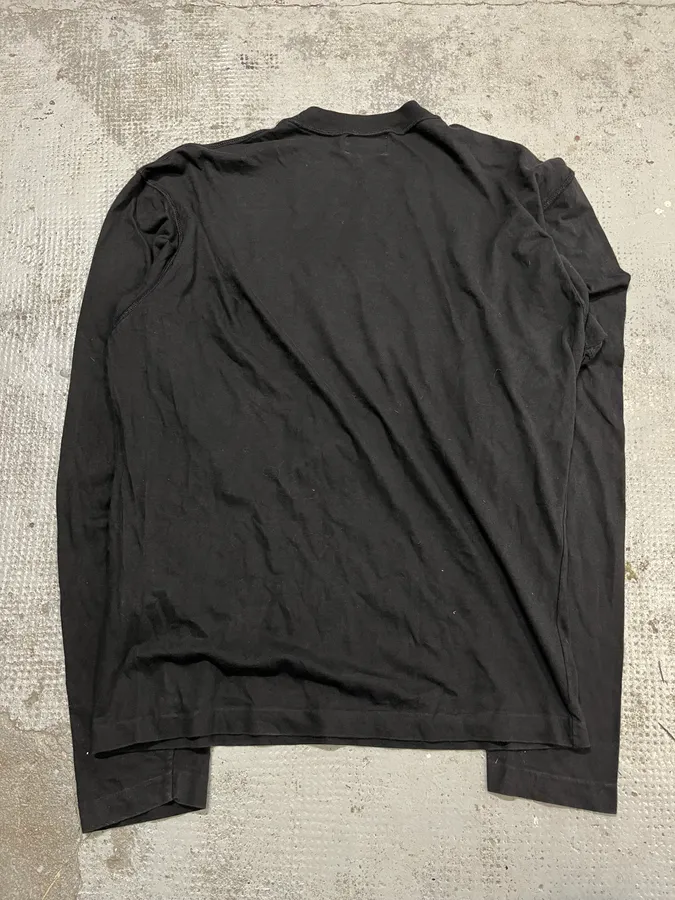 2000s Jean Paul Gaultier Junior Heart Black Longsleeves - Image 6