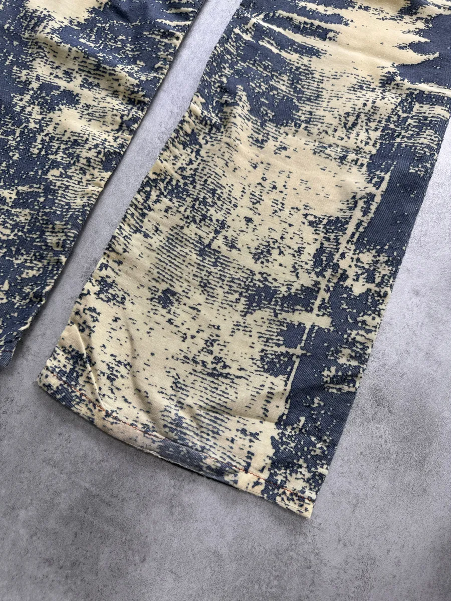 2000s Jean Paul Gaultier Sun Faded Print Pants - Image 8