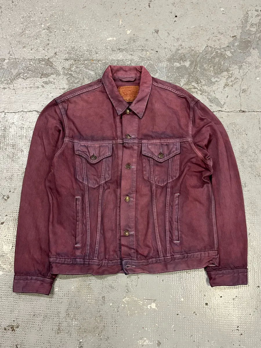 2000s Levi’s Purple Dye Denim Jacket