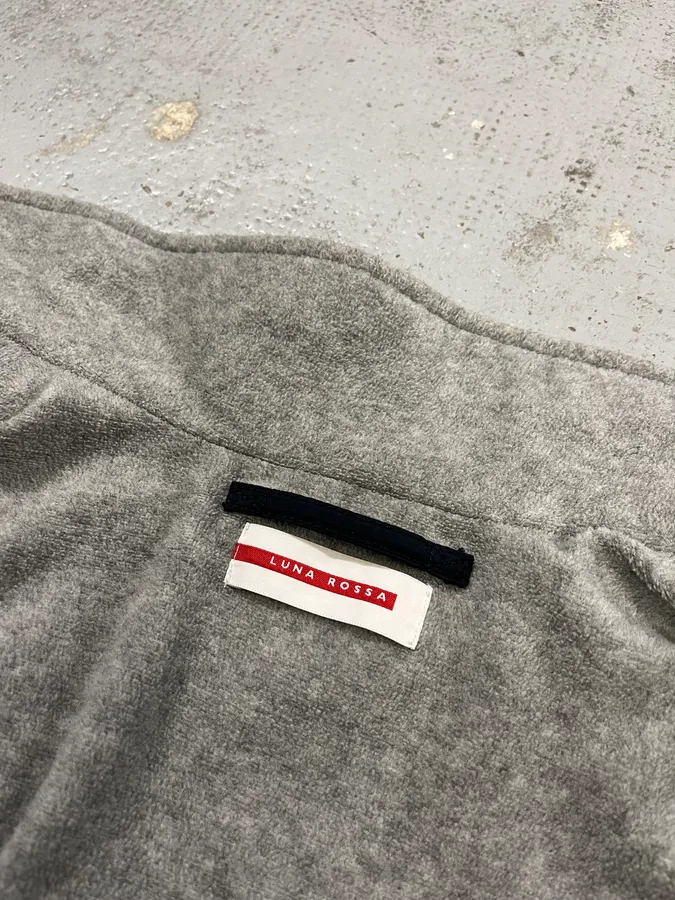 2000s Luna Rossa Fleece Lining Navy Jacket - Image 10