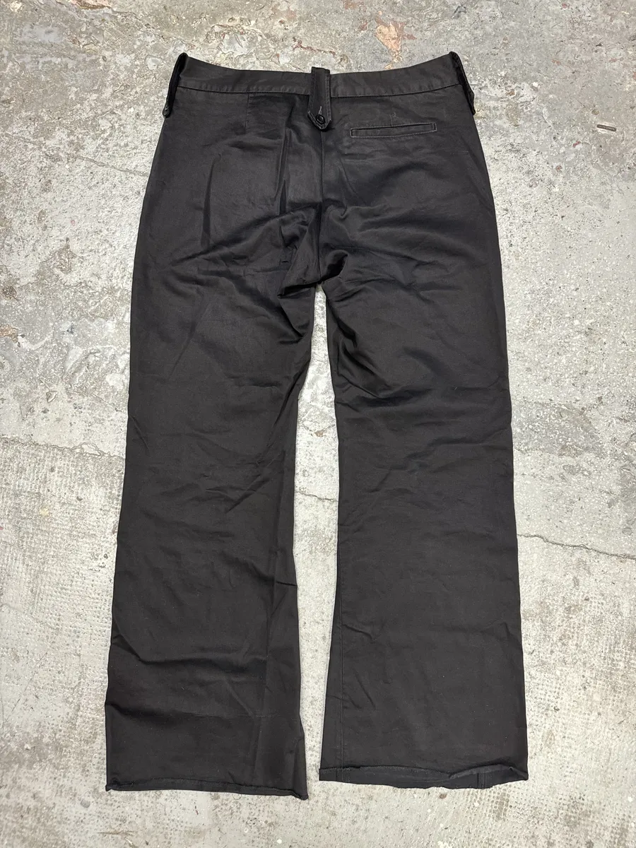 2000s Maison Martin Margiela Black Relaxed Soft Pants - Image 5