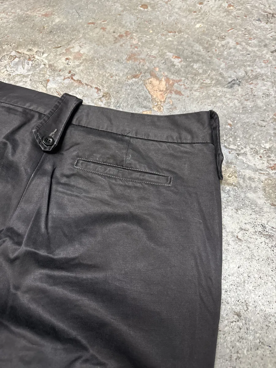 2000s Maison Martin Margiela Black Relaxed Soft Pants - Image 6