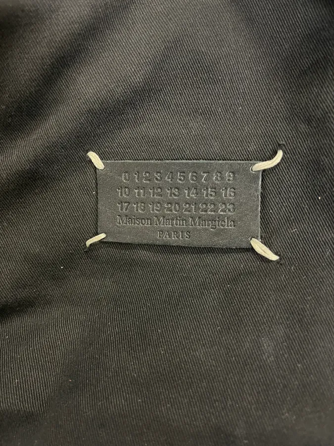 2000s Maison Martin Margiela Black Travel Handle Bag - Image 8
