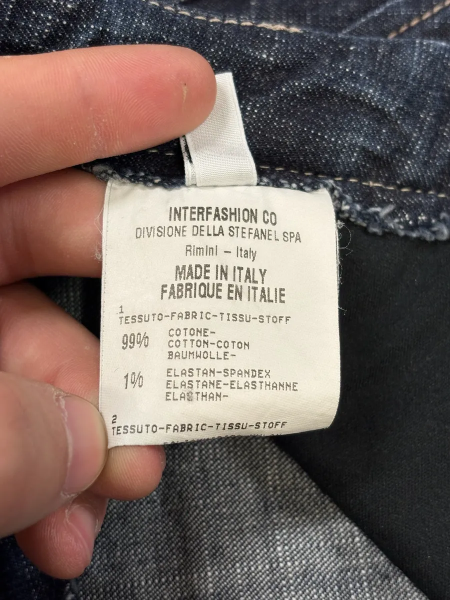 2000s Marithé + François Girbaud Brut Denim Hybrid Olive Nylon Skirt - Image 6