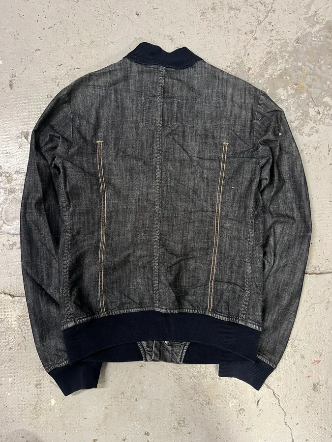 2000s Marithé + François Girbaud Buttoned Denim Jacket - Image 7